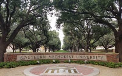 Bishop Boulevard On The Campus Of SMU